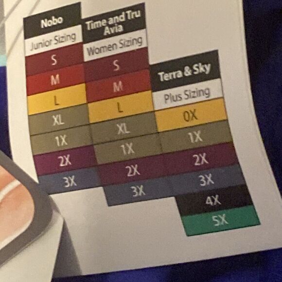 NWT Time & Tru Women's High Waist Swimsuit Bottom Tie Dye Blue&White Large - Picture 6 of 6